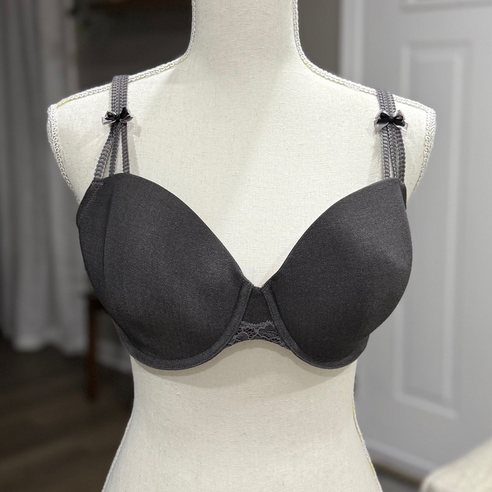 Modern Movement Slate Gray Underwire Bra 34D